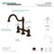 Kingston Brass KS3785PX Restoration Bridge Kitchen Faucet, Oil Rubbed Bronze KS3785PX - alternate 2